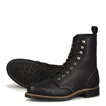 Red Wing Női Heritage Silversmith Csizma Fekete